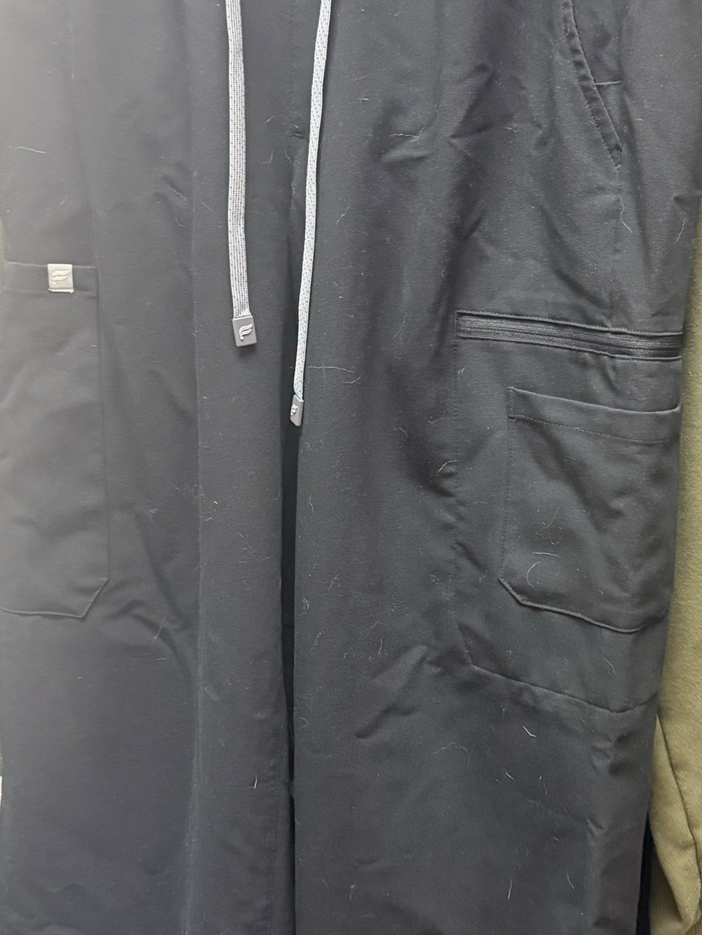 Fabletics Black scrubs pants with pockets. Daughter wore one time.